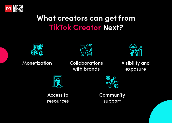 What creators can get from TikTok Creator Next
