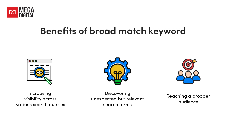 Benefits of broad match keyword