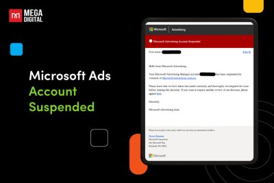 Microsoft Ads Account Suspended