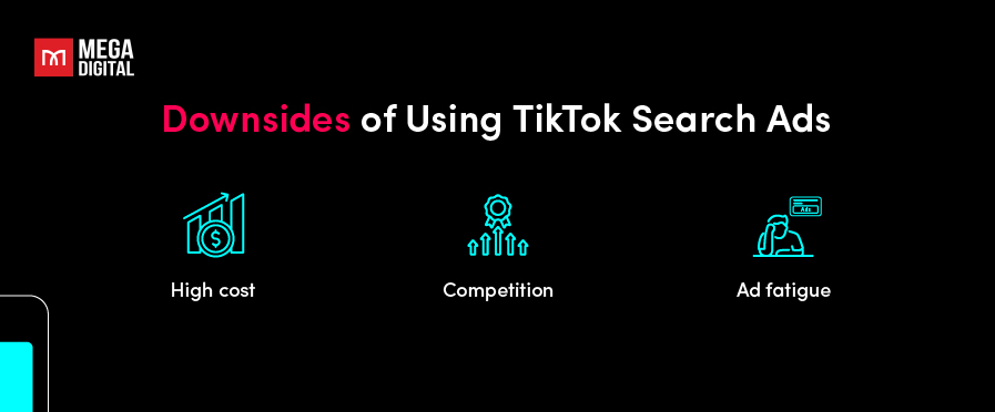 Downsides of Using TikTok Search Ads
