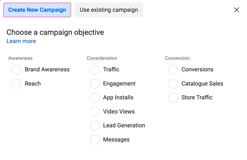 How to Set Up Facebook Ad Targeting in Meta Ads Manager - Step 2