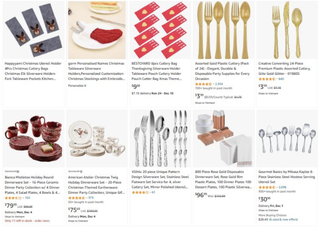 silverware products