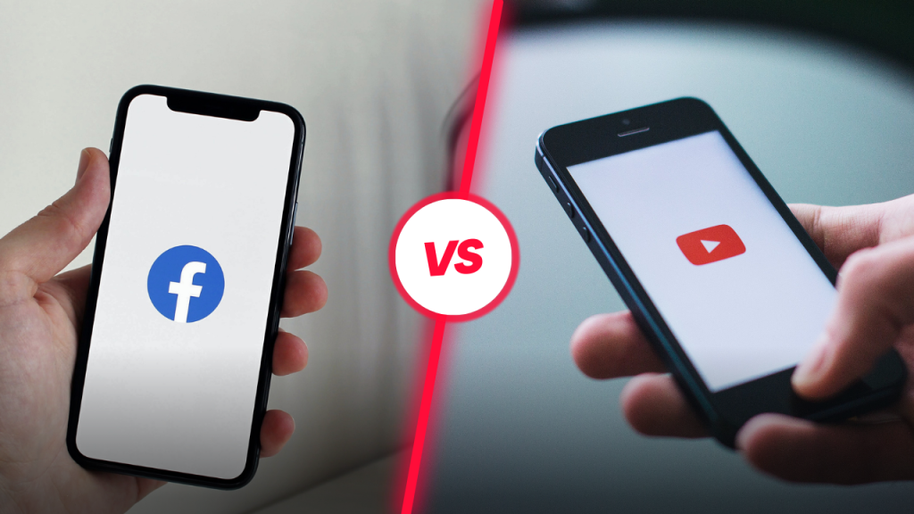 youtube ads vs facebook ads users