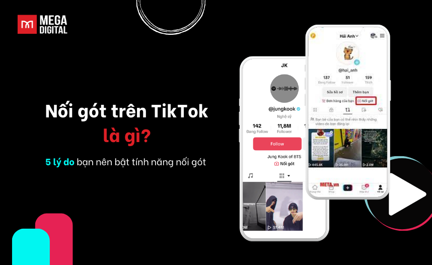 nối gót trên TikTok là gì