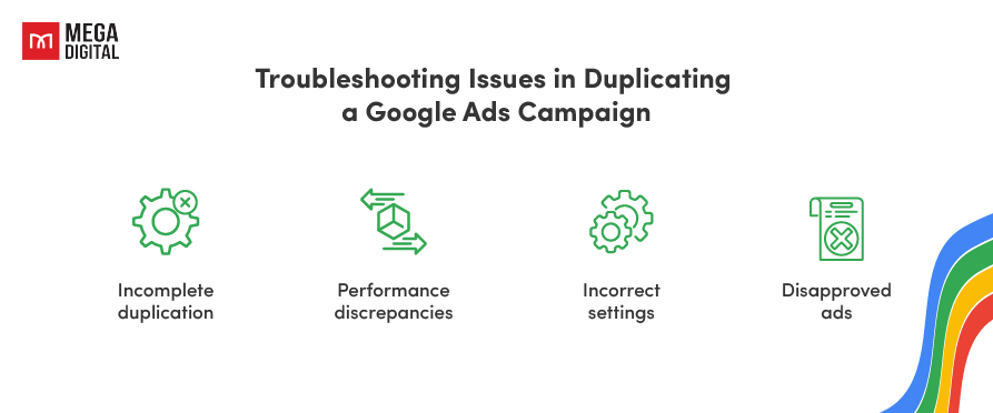 Troubleshooting Issues in Duplicating a Google Ads Campaign