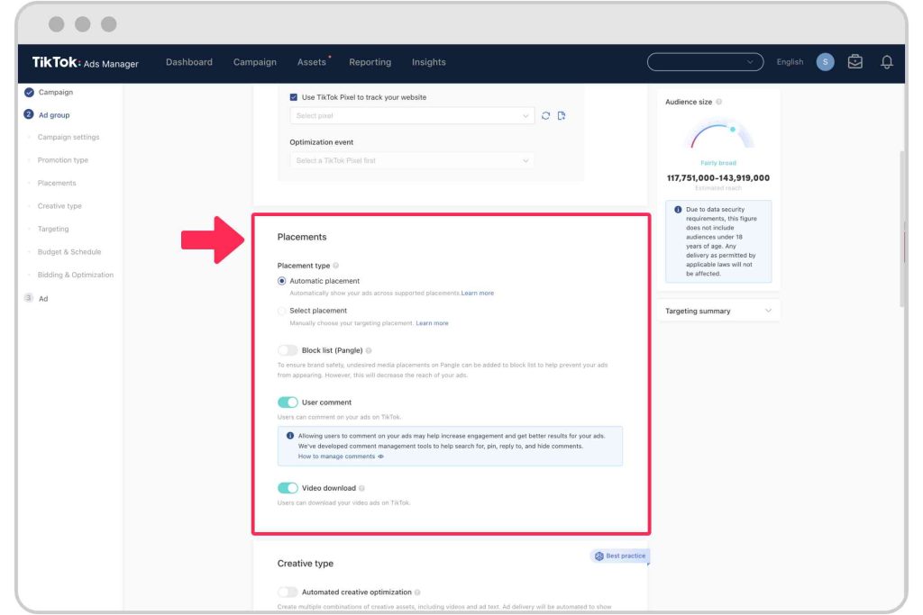 TikTok Instant Page Guide Step 3