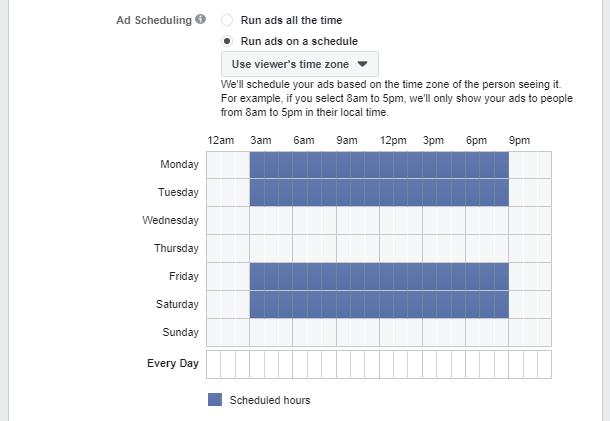 How to Schedule Ads on Facebook