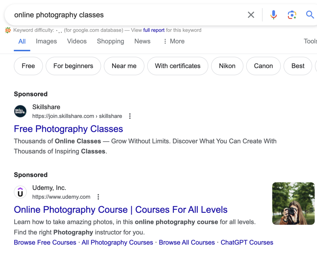 Why Should Use Google Ads for Photographers?