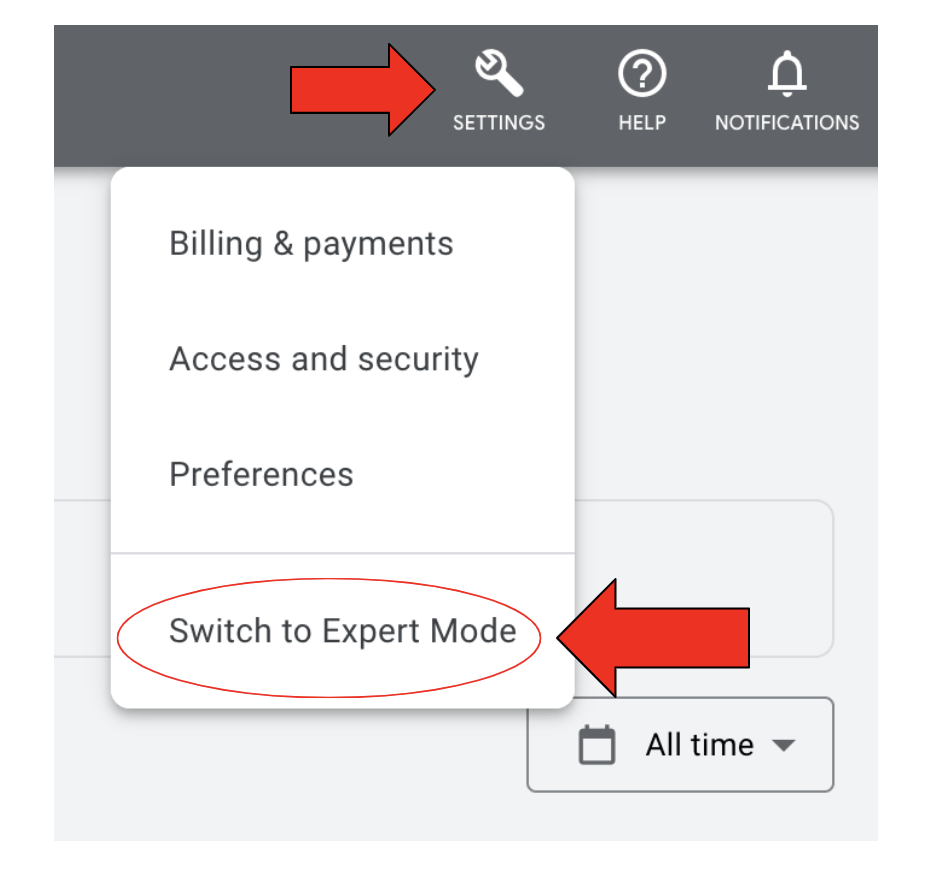 Explore the menus on the left or top of the screen for options like "Settings" or "Account Settings"