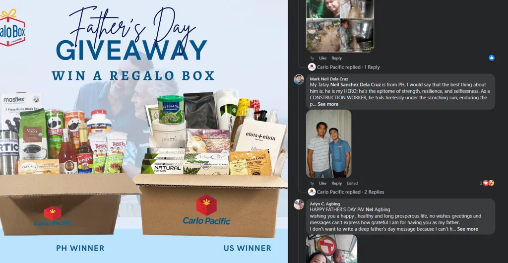 Father’s Day Social Media Post Giveaway