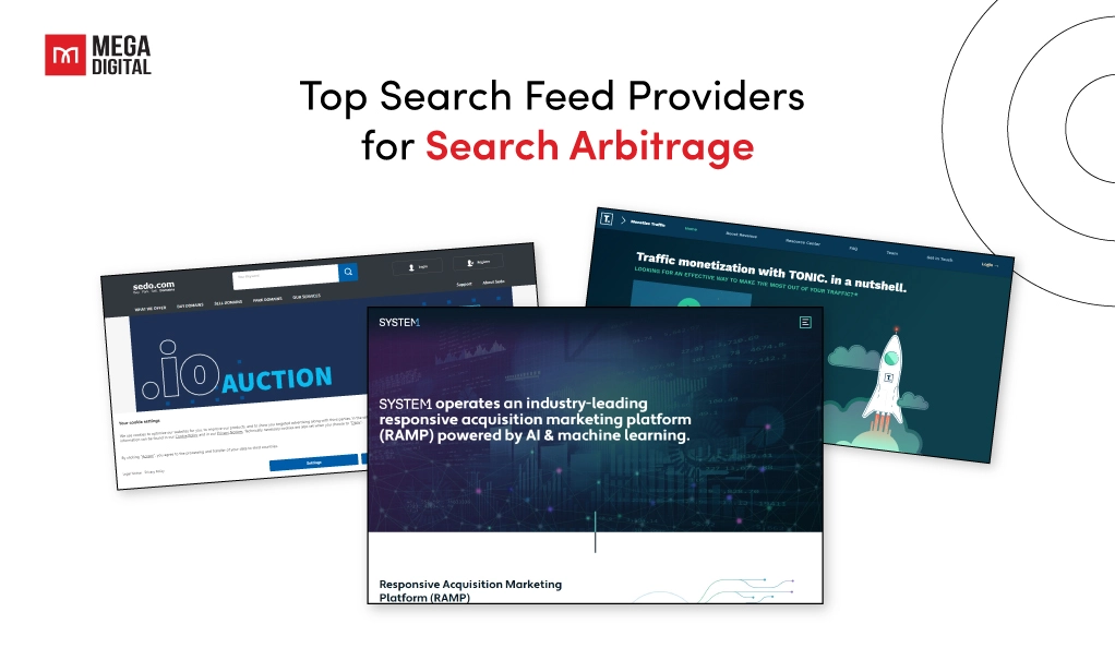 Search Feed Providers for Search Arbitrage