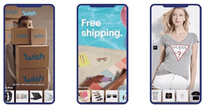 Snapchat Collection Ads