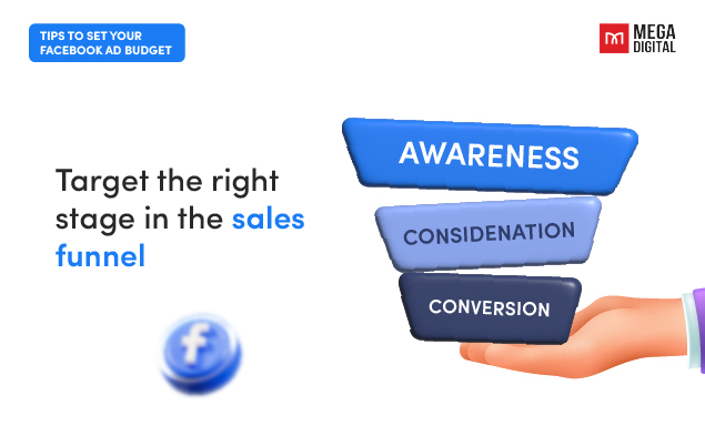 Target the right stage in the sales funnel