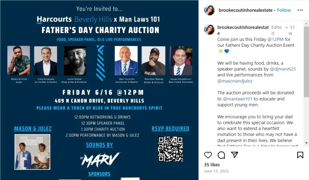 Father’s Day Social Media Post Charity