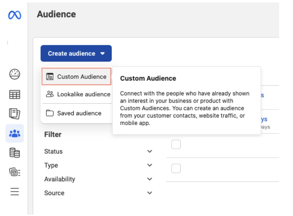 Create Custom Audiences