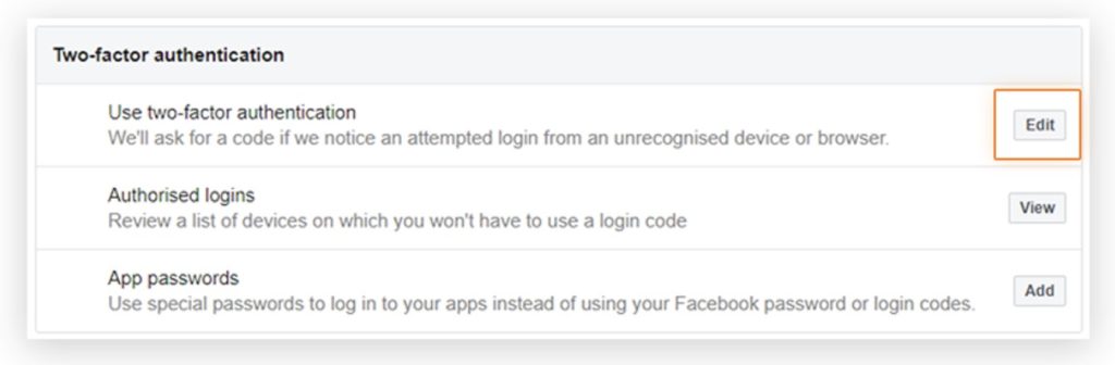 Facebook security and privacy