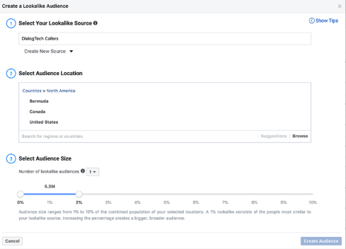 Create Lookalike Audiences