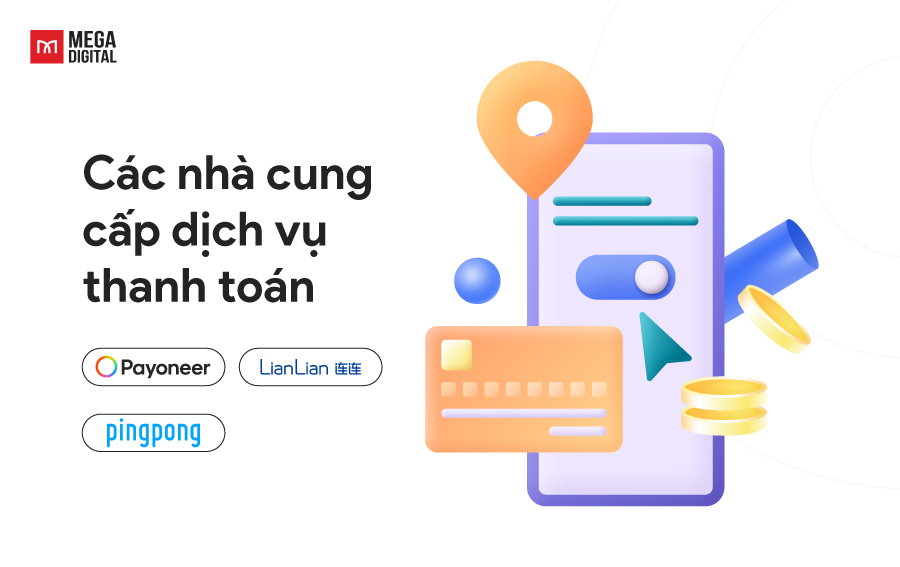 Nhận tiền từ Amazon thông qua các nhà cung cấp dịch vụ thanh toán