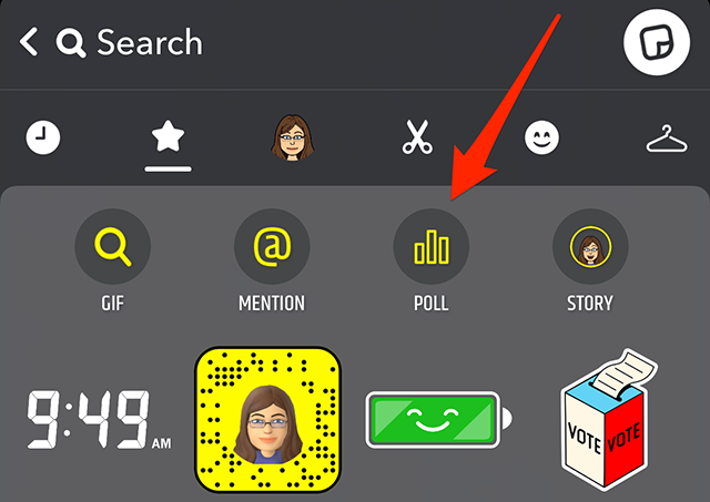 Snapchat ad best practices_Add polls