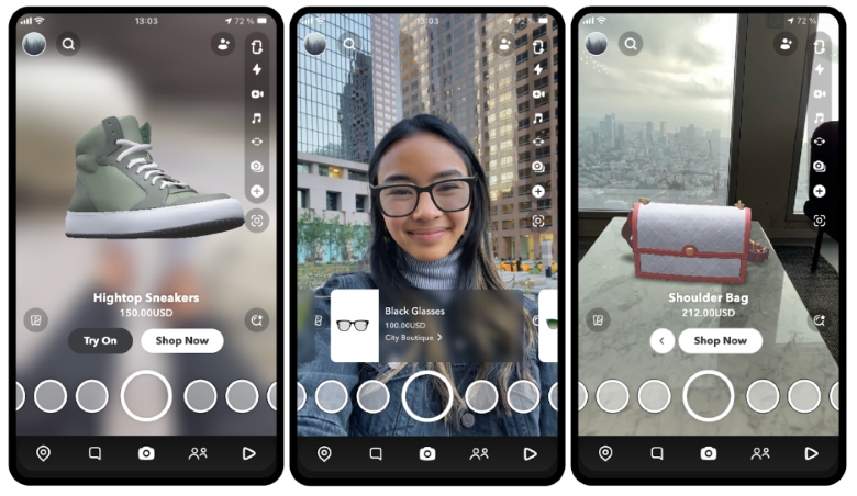 Snapchat ad best practices_Use Shoppable AR Lens