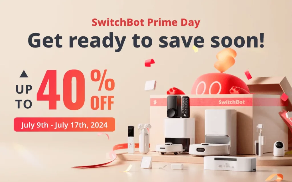 SwitchBot's Early Prime Day Marketing Promotion