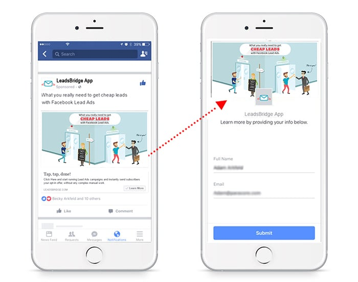 Use Facebook Lead Ads for B2B lead generation