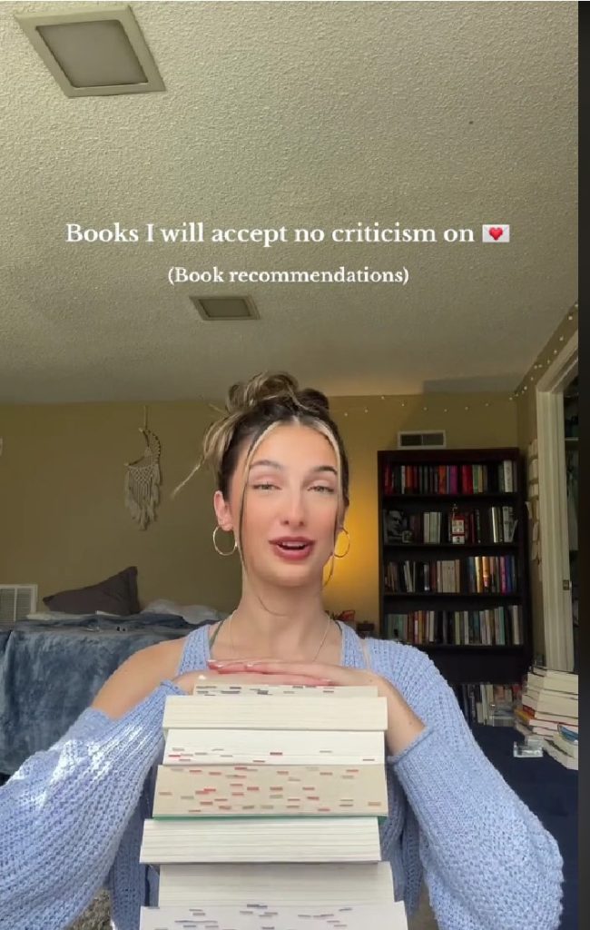 Book Recommendations best tiktok niche