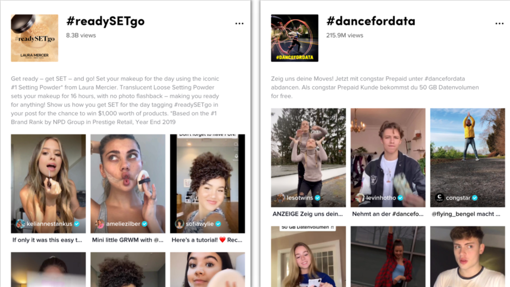 tiktok for musicians Branded Hashtag Challenges