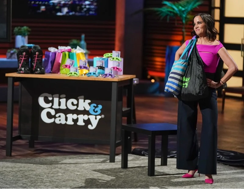 Click & Carry on Shark Tank