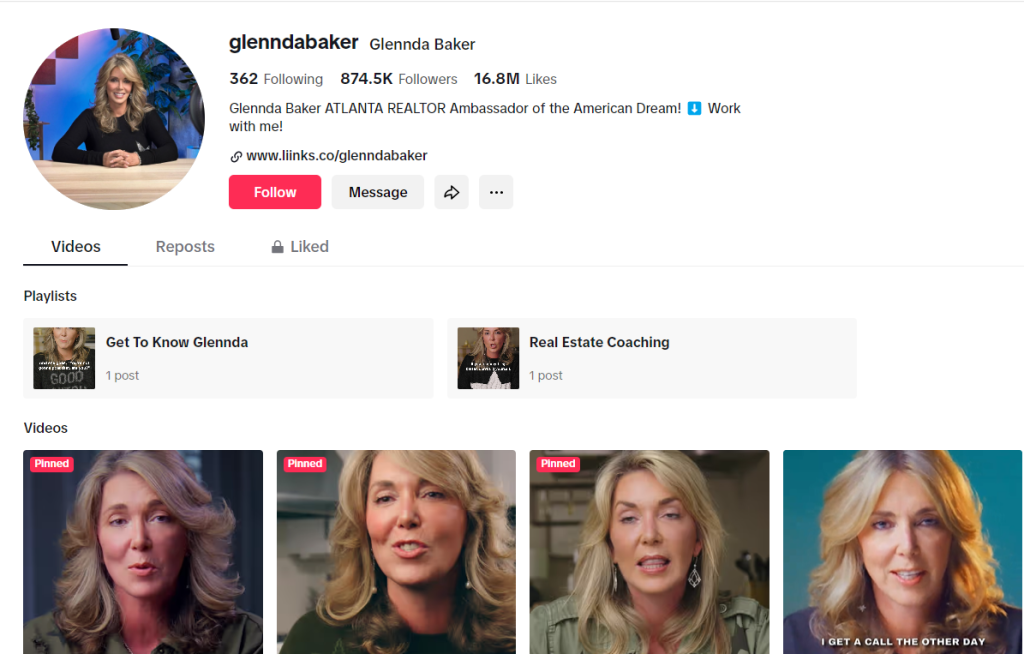 Glennda Baker – @glenndabaker