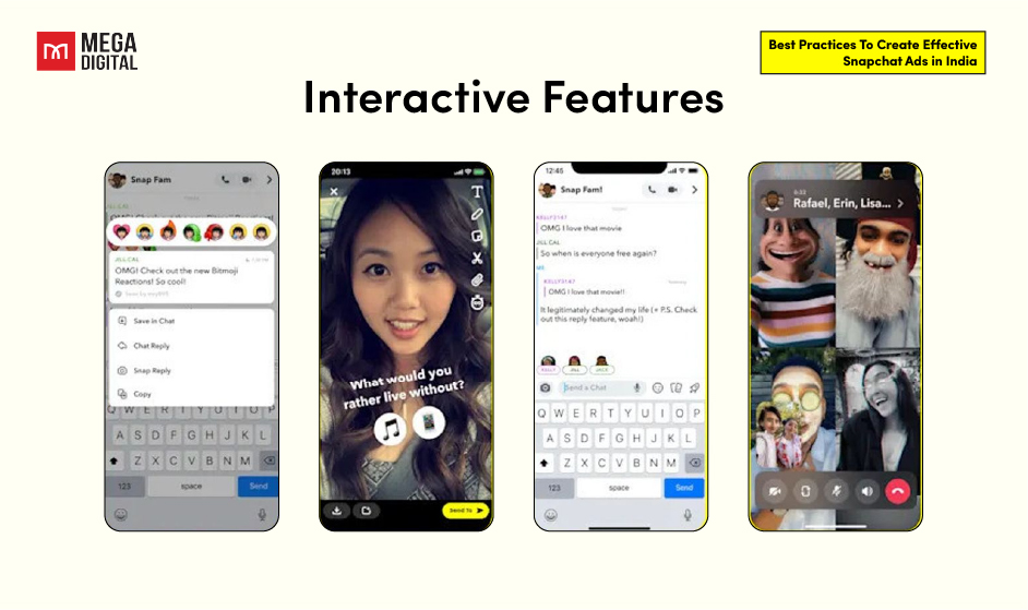 Snapchat ads india best pracice_Use Interactive Features