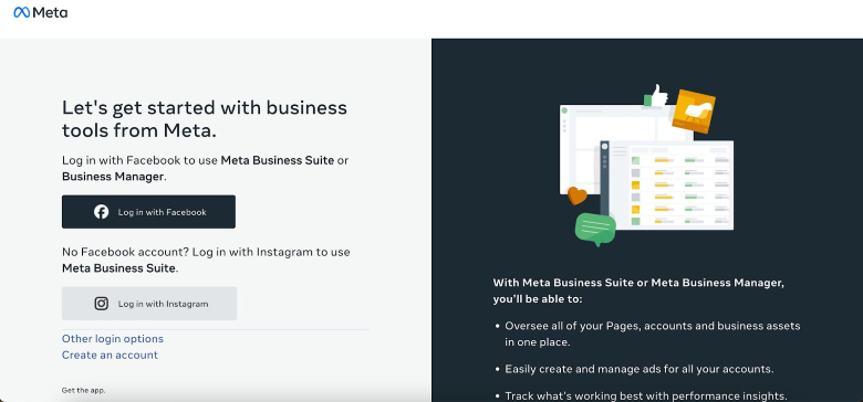 Access Meta Business Suite