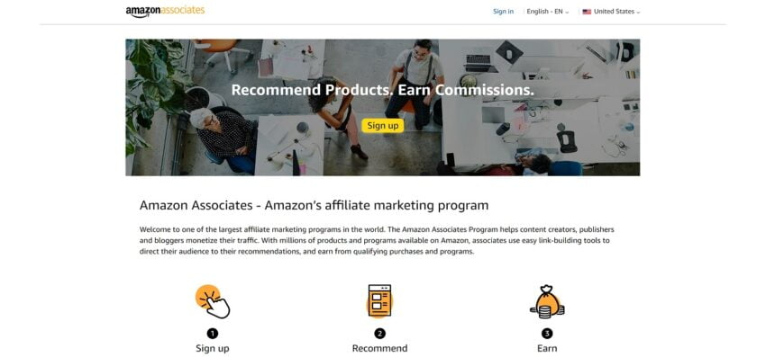 Amazon Affiliate Program