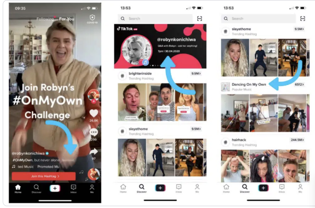 TikTok for Education Branded Hashtag Challenges