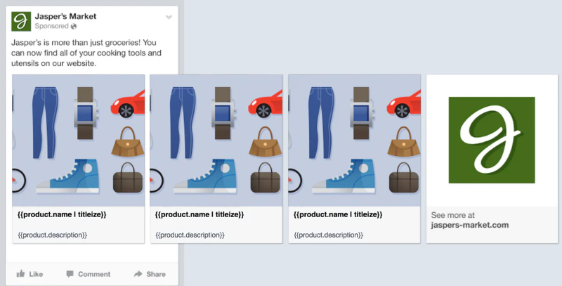 Facebook dynamic ads for shopify