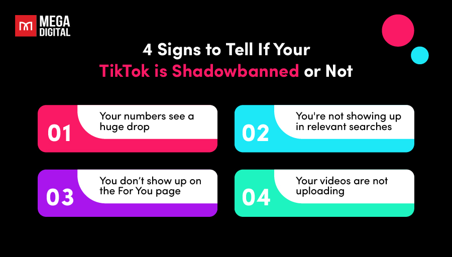 How to know your TikTok is shadowbanned