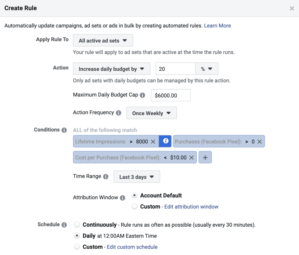 Scale Facebook ads for dropshipping_Increase budget gradually