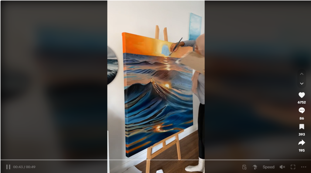 Time-Lapse of an Artwork