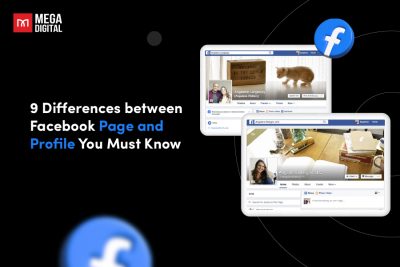 difference between facebook page and profile