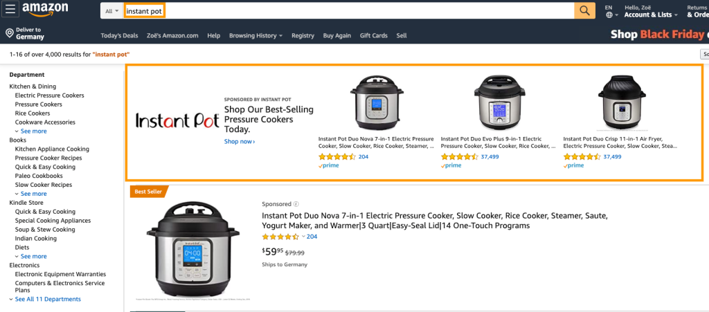 E-commerce PPC Amazon Ads