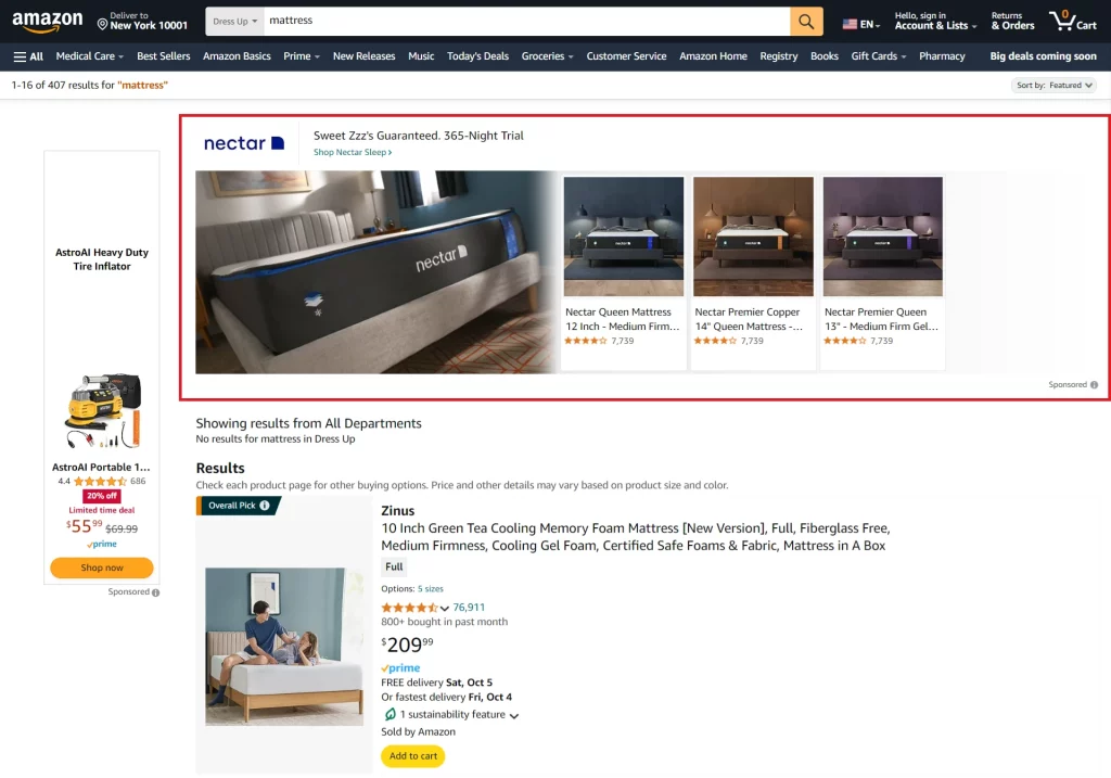 Amazon Sponsored Brand Ads