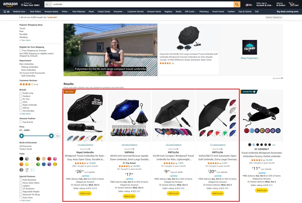 Amazon Sponsored Products Ads