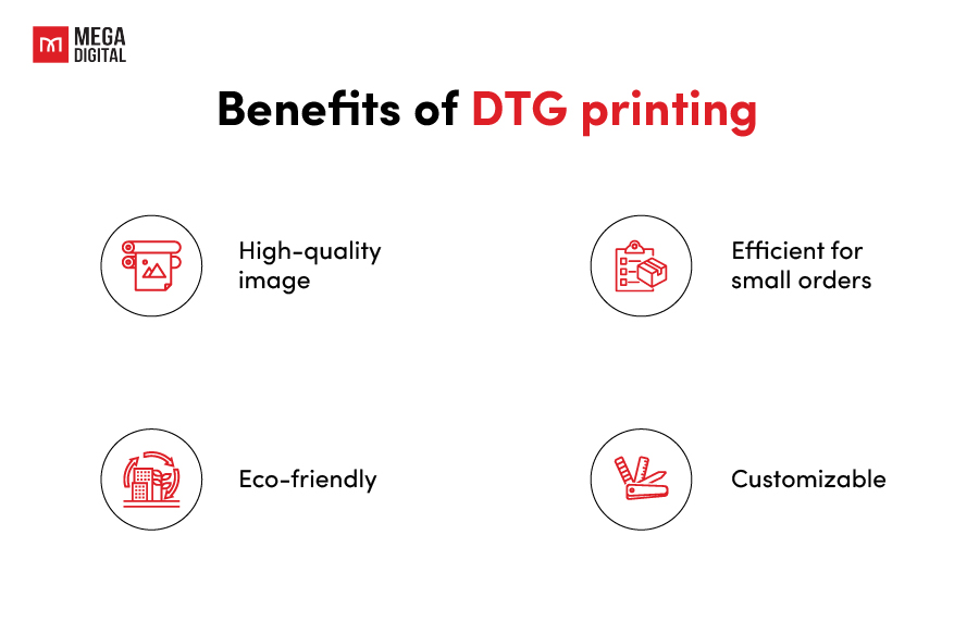 Benefits of DTG Printing