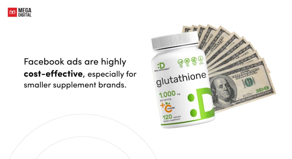 Cost-effective Facebook advertising for supplements