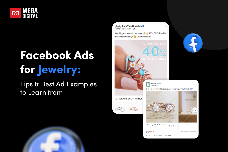 Facebook ads for jewelry