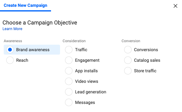 Facebook ads not generating leads reason_Misaligned campaign objective