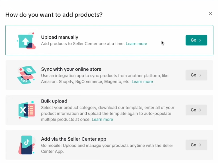 Step 4: Upload Your Products