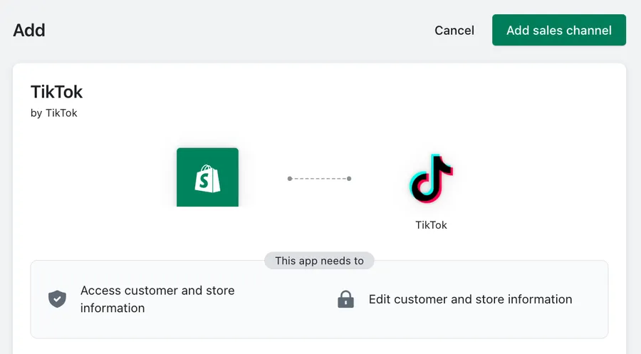 A Sales Channel