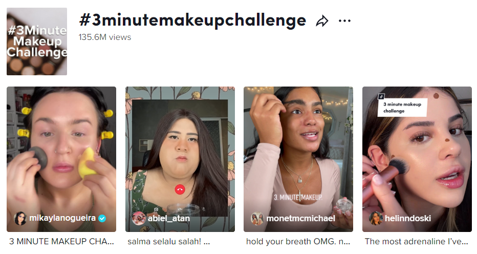 TikTok challenges