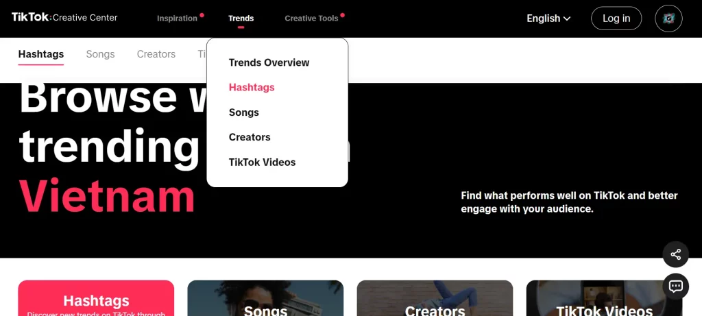TikTok Creative Center